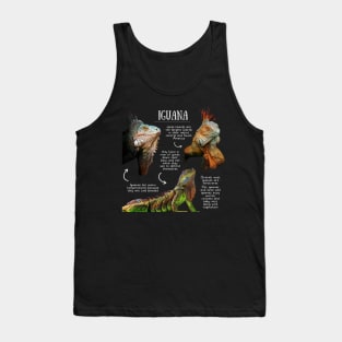 Animal Facts- Iguana Tank Top